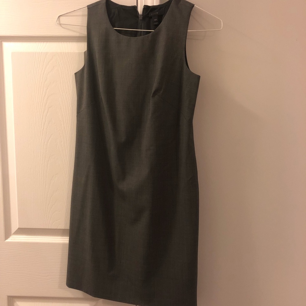 Brand New J.Crew Grey Dress